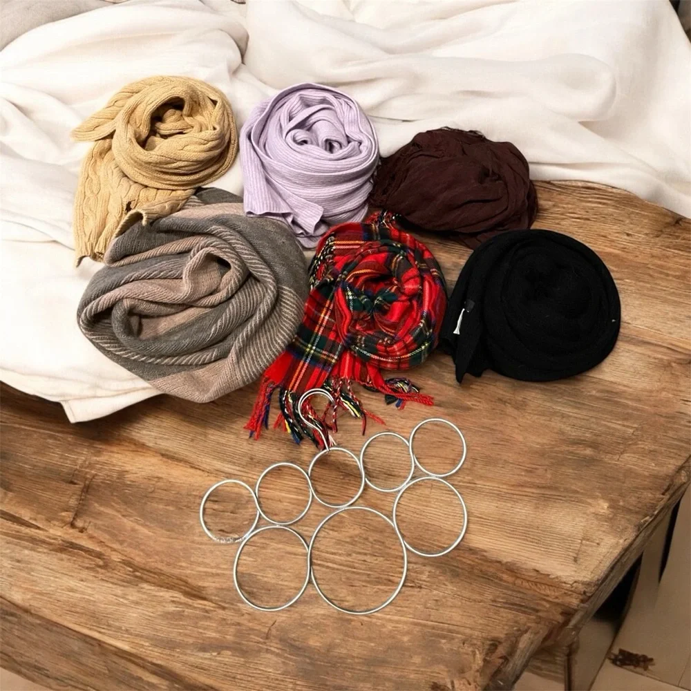 🧣 Stylish Scarf Bundle + Organizer! 🧣